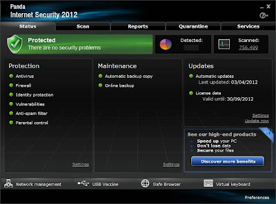 Panda Internet Security 2012 17.00.00 Full
