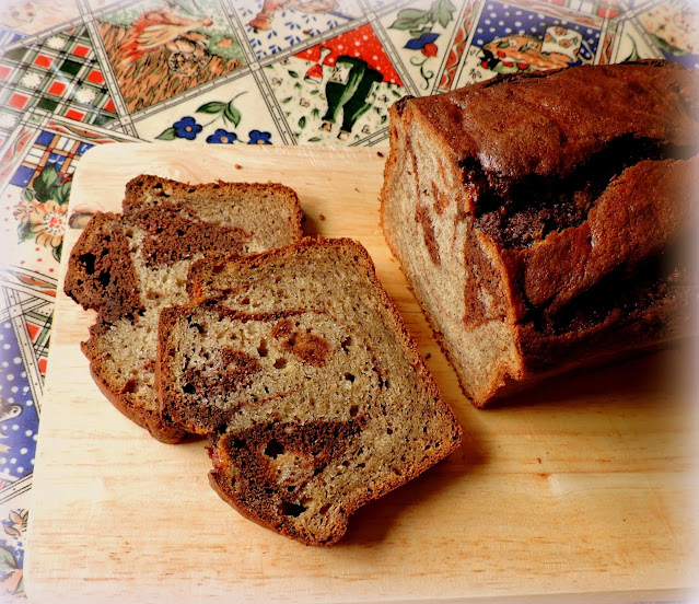 Marbled Banana Bread