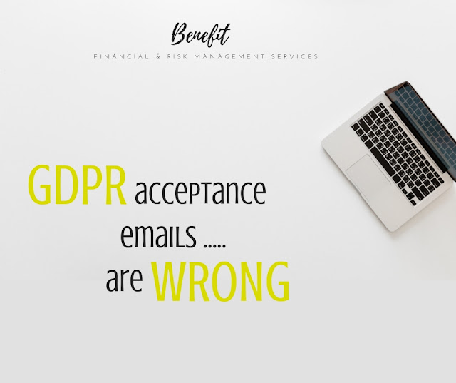 Η αποστολή GDPR emails είναι… λάθος, www.benefitfs.gr