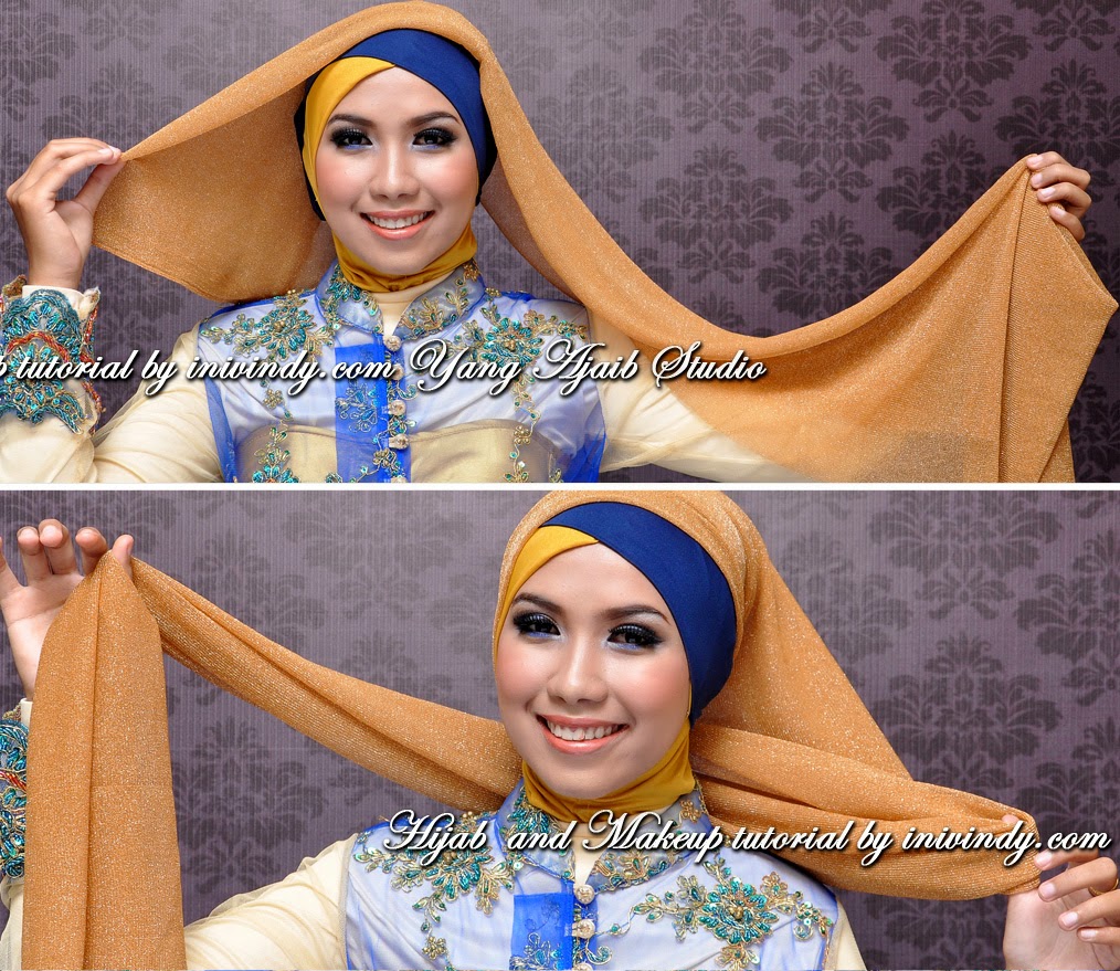 89 Kumpulan Tutorial Hijab Wisuda Silang Tumpuk 2017 Tutorial