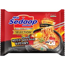Mie Sedaap Selection Korean Spicy Soup