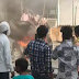 गाजीपुर में दिलदारनगर रेलवे स्टेशन रोड पर कार में अचानक लगी आग, चालक ने कूदकर बचाई जान