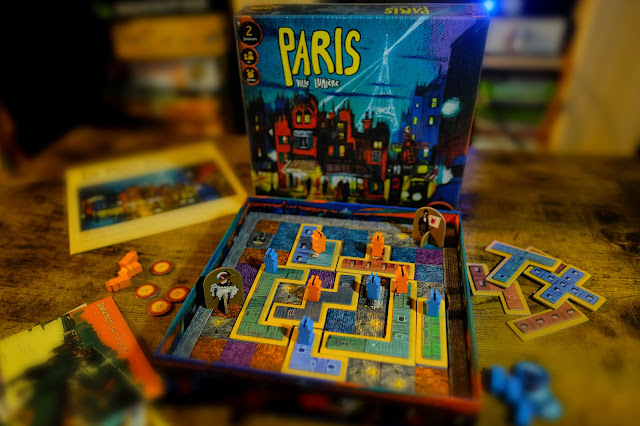 Paris: La Cité de la Lumière 遊戲全部設置後的樣子
