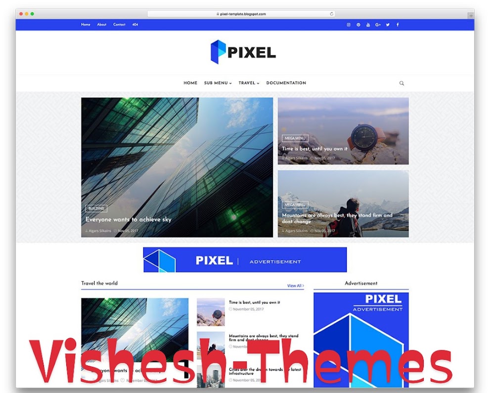 Pixel (Premium Design)