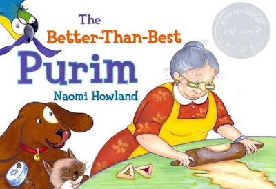 Learn about the Jewish holiday of Purim and how to make hamantashen with the children's book The Better-Than-Best Purim by Naomi Howland.