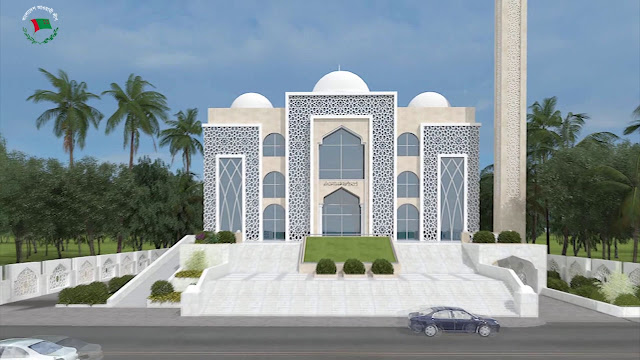 gambar desain masjid modern terbaru