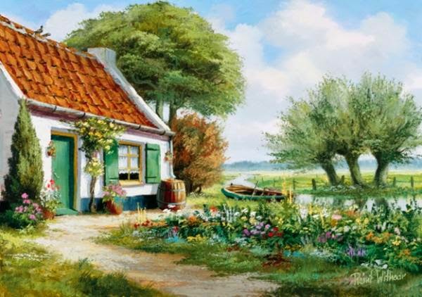 Beautiful Country Side Paintings by Reint Withaar