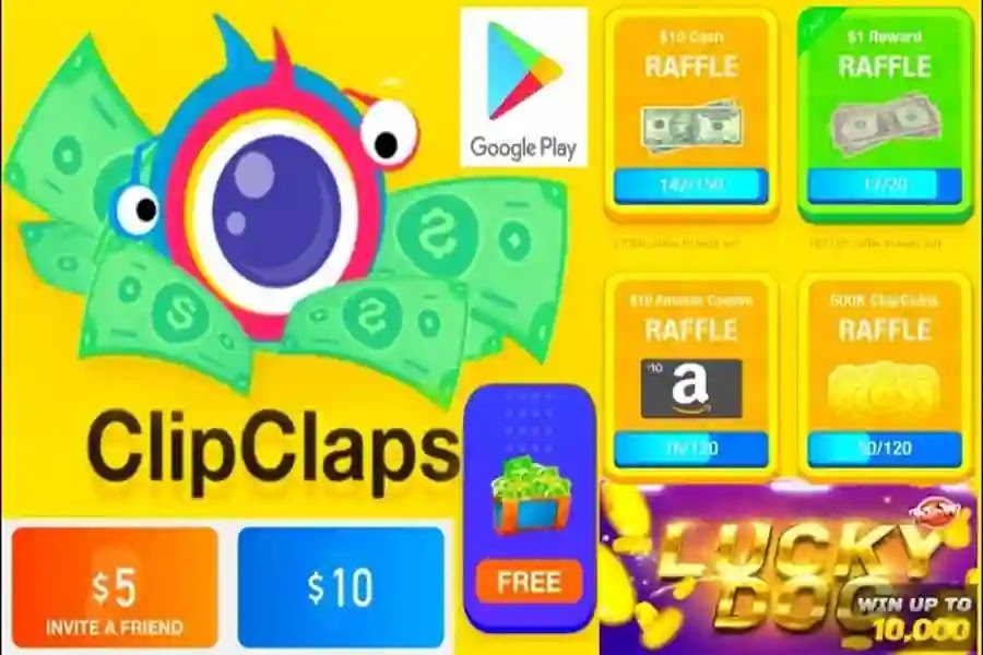 كيفية ربح المال من تطبيق ClipClaps
