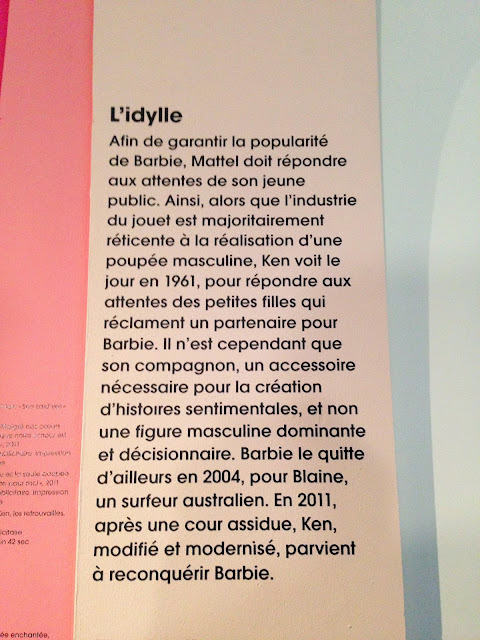 Exposition Barbie au musée des arts décoratifs de Paris