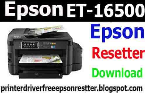 Epson EcoTank ET-16500 Resetter Adjustment Program Tools Free Download 2021