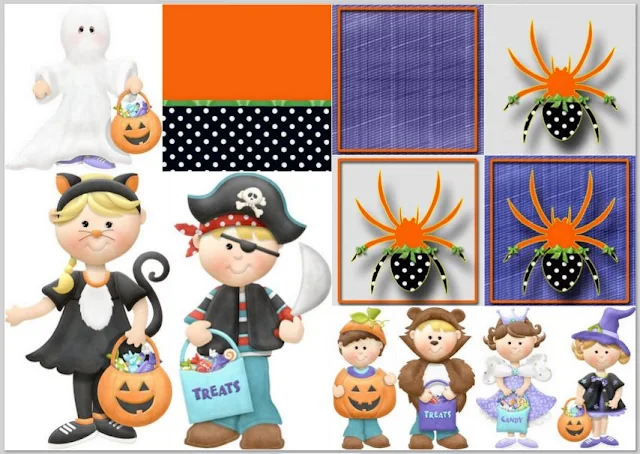 Clipart Dulce Halloween.