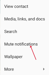 WhatsApp Chat Mute Kaise kare