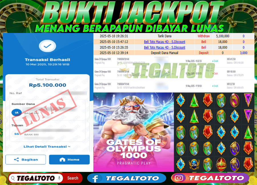 Bukti Jackpot