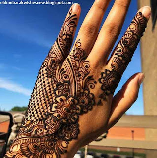 Bakrid Hand Mehndi Design