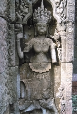 Engel im Angkor Wat