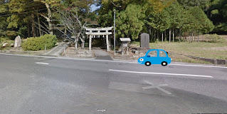 秋鹿神社　駐車場