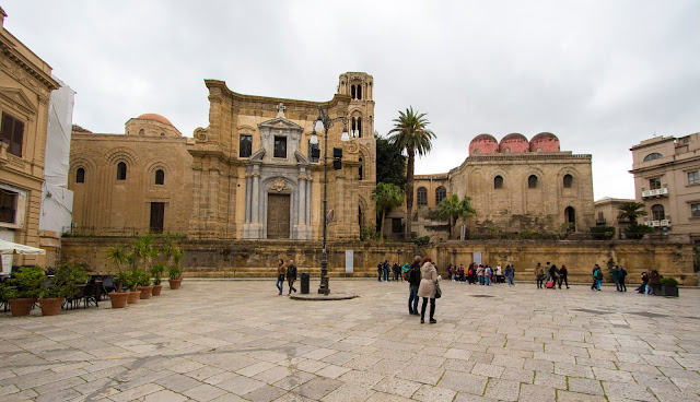 Chiesa di San Cataldo e Chiesa di Santa Maria dell'Ammiraglio (La Martorana)-Palermo