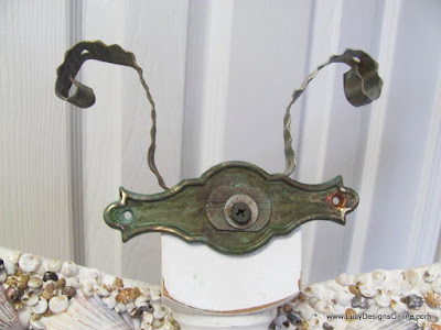 recycled art dragonfly