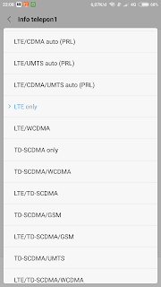 Cara Merubah sinyal 3G ke 4G Only untuk Semua Android | carabaru.net