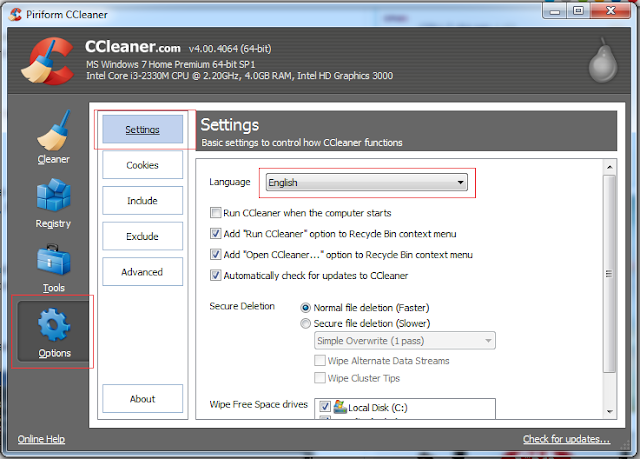 Ccleaner 4.00.4064 