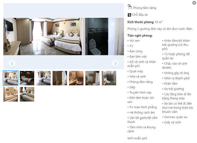 Phòng Deluxe Đôi Với 2 Giường Đôi - Nhà Nghỉ ở Đà Lạt Giá Rẻ HONG MAN HOTEL-1a