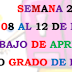 Plan de trabajo semana 22 de sexto  grado, del 8 al 12 de febrero.