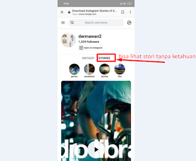 Cara Melihat Foto Profil Instagram Secara Full/Penuh Di Android Tanpa aplikasi 