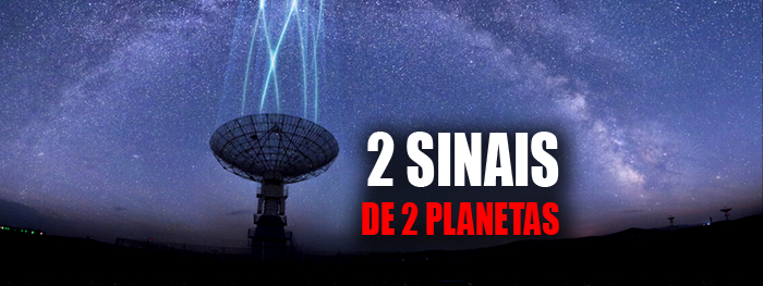 2 estranhos sinais de rádio detectados ao apontar para 12 exoplanetas diferentes