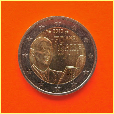 2 Euros Francia 2010 