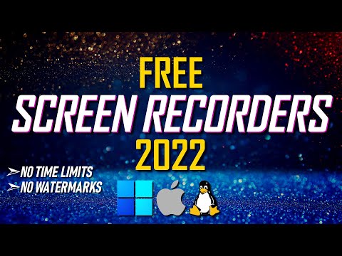 FREE SCREEN RECORDING Software (2022)