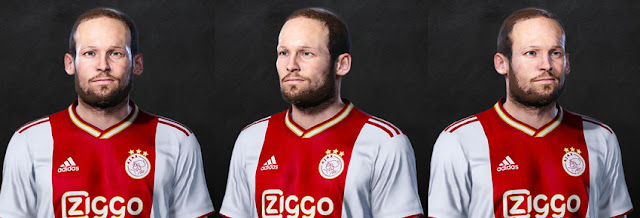 Daley Blind Face For eFootball PES 2021