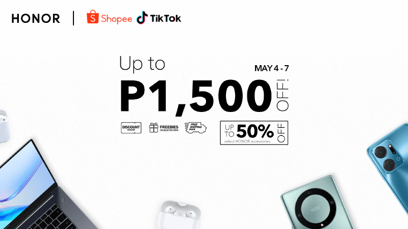 Discounts on TikTok and Shopee platforms