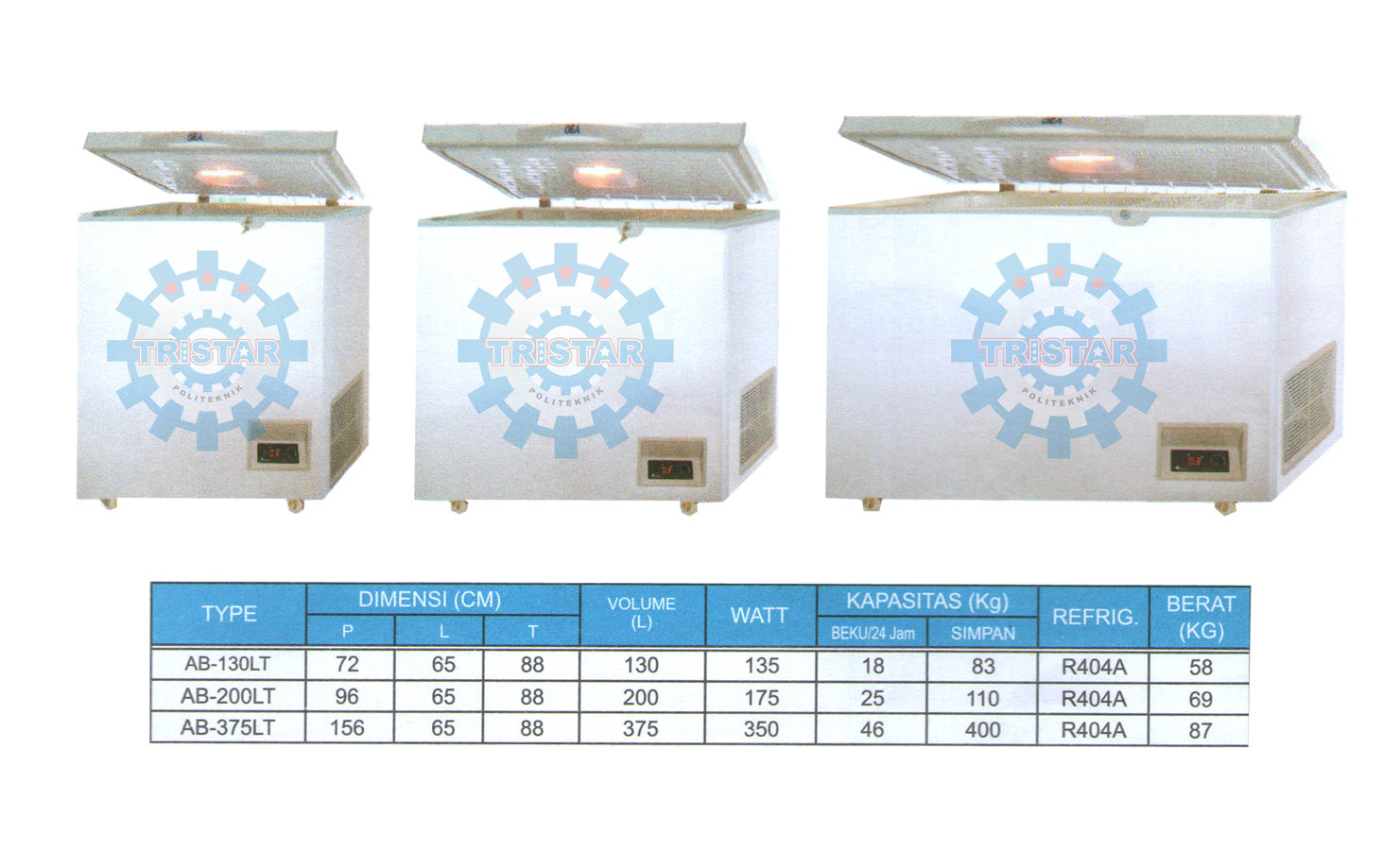 Low Temp. Frezeer -40° C ~ Mesin Pendingin