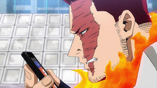 ヒロアカ 5期7話 エンデヴァー ショート患い Endeavor 轟炎司 Todoroki Enji 僕のヒーローアカデミア アニメ My Hero Academia Episode 95