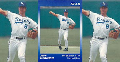 Jeff Garber 1990 Baseball City Royals card