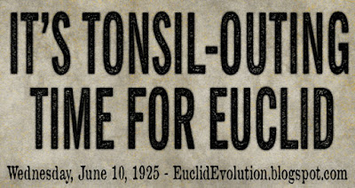 June 1925: Tonsil-Outing Time for Euclid: Mass Tonsil and Adenoid Removal Clinic at Shore High School