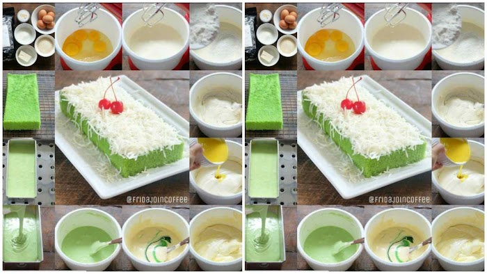  Resep Brownies Kukus Pandan (Mocaf)