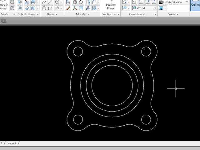 step by step procedure to create 3D drawing in AutoCAD