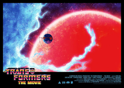 Thought Bubble 2022 Exclusive Transformers: The Movie Lobby Card Print by Matt Ferguson x Moor-Art Gallery