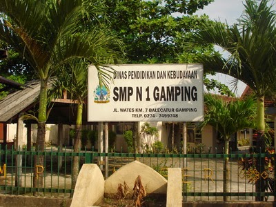 Jl Wates Km 7 - SMP 1 Gamping Sleman 