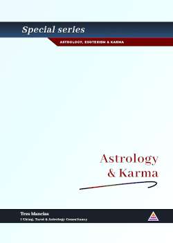 Astrology & Karma series - Tres Mancias