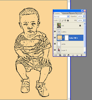 kartun dengan photoshop