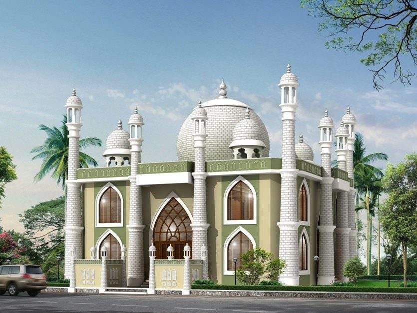 Jasa Arsitek Desain  Masjid  Lengkap  Ukuran Kecil Besar 