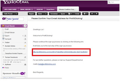 cara daftar profitclicking