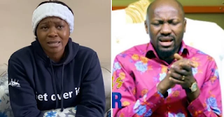 Breaking:Lady who confessed sleeping with Apostle Suleman twice in a video which went viral on Social Media lands into Trouble