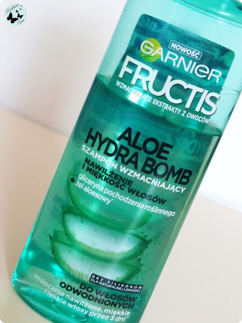 Moja recenzja - szampon do włosów Aloe Hydra Bomb od Garnier