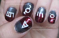 30 Seconds to Mars manicure