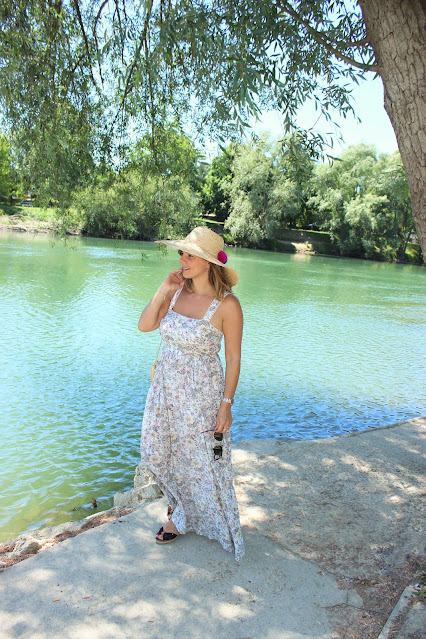 Look du jour, robe mango, ballade en bord de marne, les petites bulles de ma vie