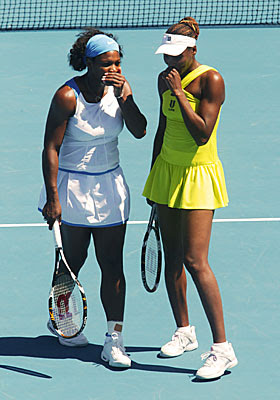 Australia Open Tennis 2009 - Williams Sisters