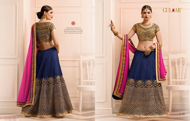 Buy Online Wedding Lehenga Choli Collection Gulzar Vol-11 Wholesale Price